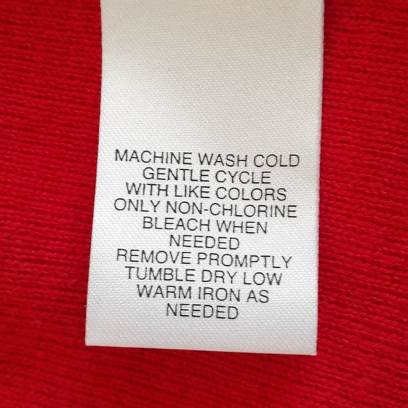 Designers Originals red Bumble Bee cardagan sweater s… - Picture 10 of 12